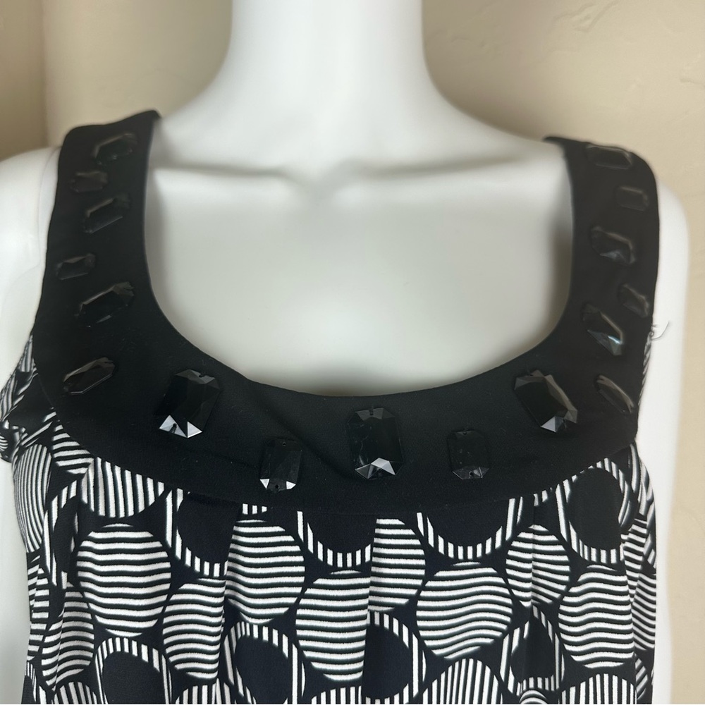 Chapter Black And White Patterned Blouse - image 2